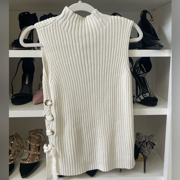 NWT SLEEVELESS SWEATER TOP Size Small - Picture 9 of 10